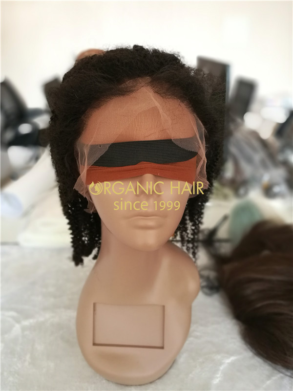 Wholesale cheap glueless full lace wig Africa curly X33